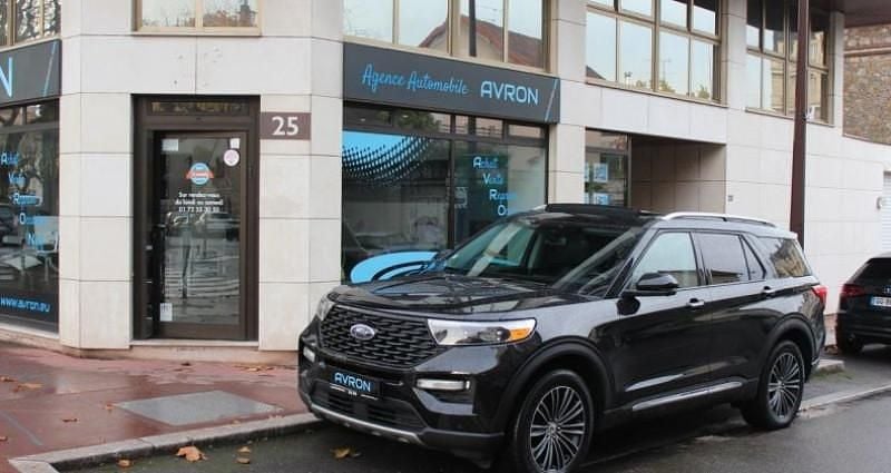 Noir Utilisé 2021 Ford Explorer Limited SUV | 44 990 € - Image 1/4