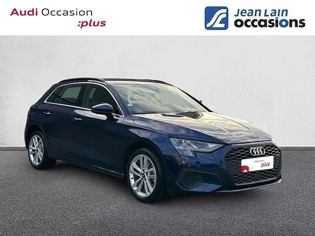 Occasion Audi A3 Sportback e-tron Design 150 ch (110 kW) 2022 Bleu navarre métallisé Citadine
