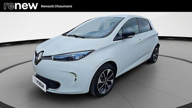 Blanc Utilisé 2018 Renault Zoe Intens Citadine | 9 500 € (Prix assez cher) - Image 1/4