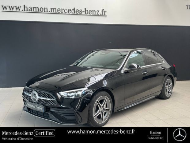 Noir Utilisé 2023 Mercedes C300e AMG line Berline | 47 490 € (Prix assez cher) - Image 1/4