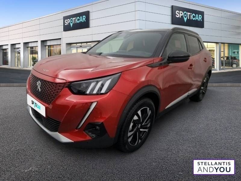 Rouge Utilisé 2021 Peugeot e-2008 GT SUV | 16 290 € (Super prix) - Image 1/3