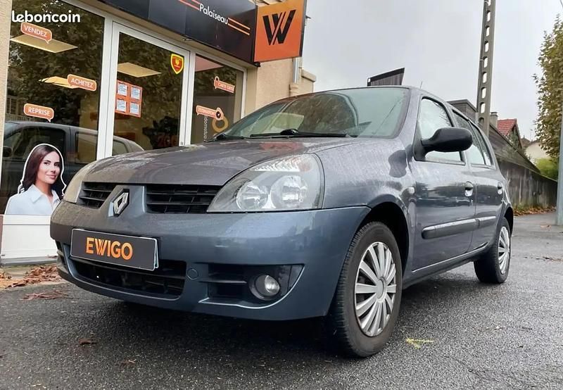 Gris Utilisé 2008 Renault Clio II Campus Berline | 3 990 € (Prix juste) - Image 1/4