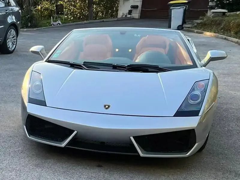 Occasion Lamborghini Gallardo 519 ch (381 kW) 2008 Argent Cabriolet
