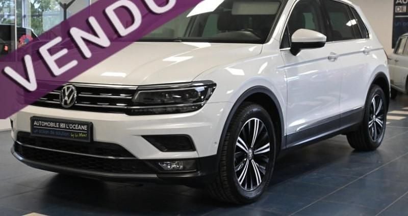 Blanc Utilisé 2019 VW Tiguan Exclusive SUV | 22 968 € (Bon prix) - Image 1/4