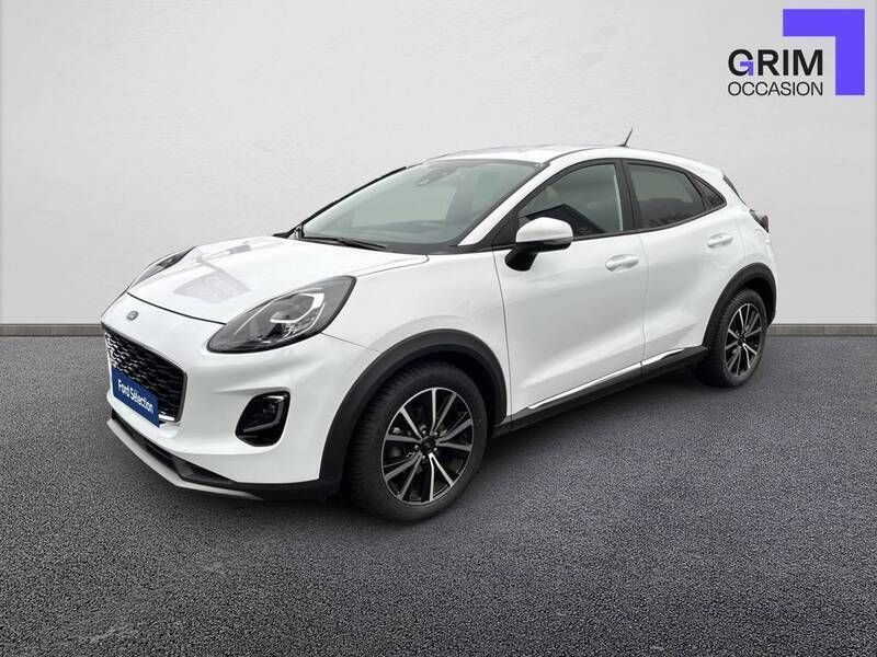 Blanc Utilisé 2022 Ford Puma S SUV | 15 990 € (Bon prix) - Image 1/4
