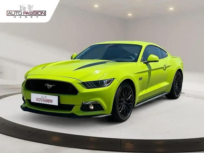 Vert Occasion 2016 Ford Mustang GT Fastback Coupé | 41 990 € (Prix juste) - Image 1/4