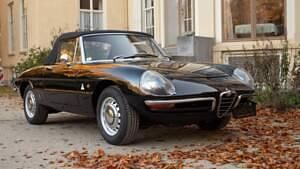 Noir Occasion 1966 Alfa Romeo Spider Cabriolet | 45 000 € - Image 1/4