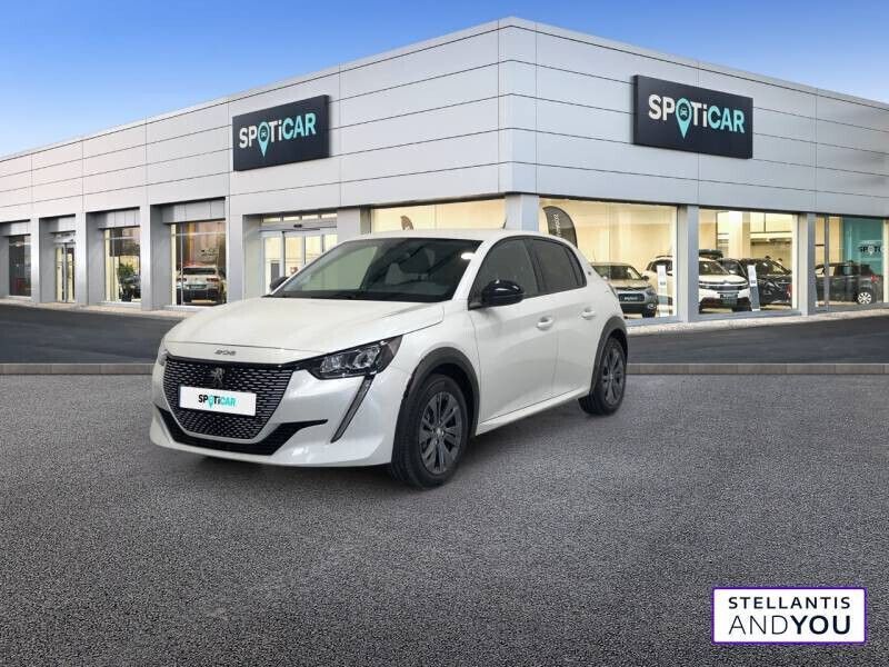 Blanc Occasion 2022 Peugeot e-208 Allure Citadine | 16 989 € (Prix juste) - Image 1/4