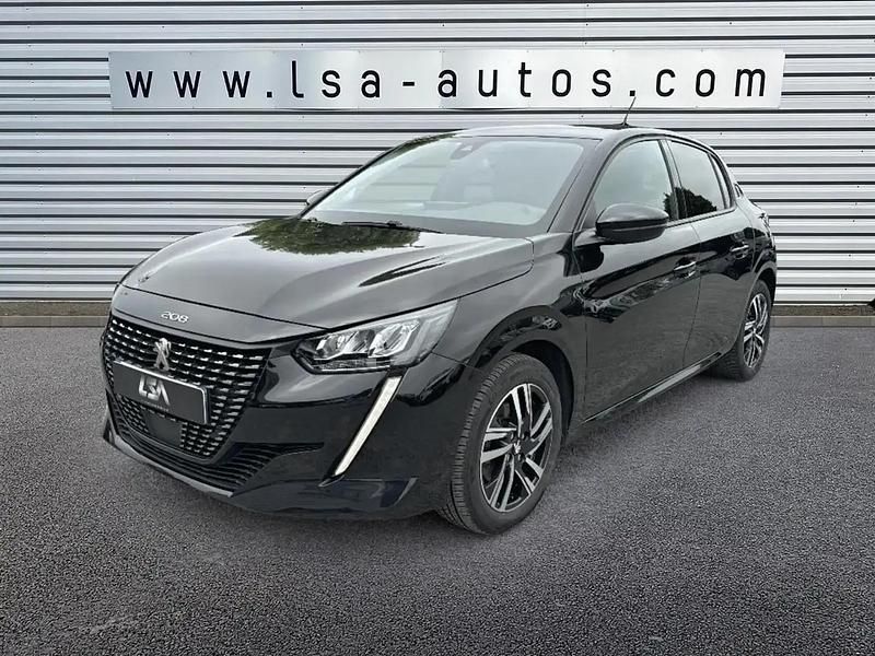 Noir Utilisé 2021 Peugeot 208 Allure Citadine | 12 980 € (Prix juste) - Image 1/4