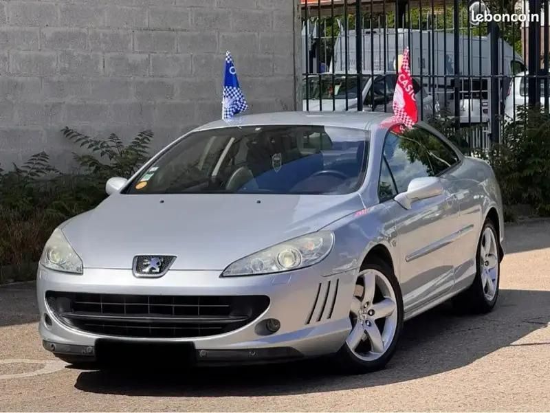 Gris Utilisé 2007 Peugeot 407 Coupe Coupé | 4 690 € - Image 1/2