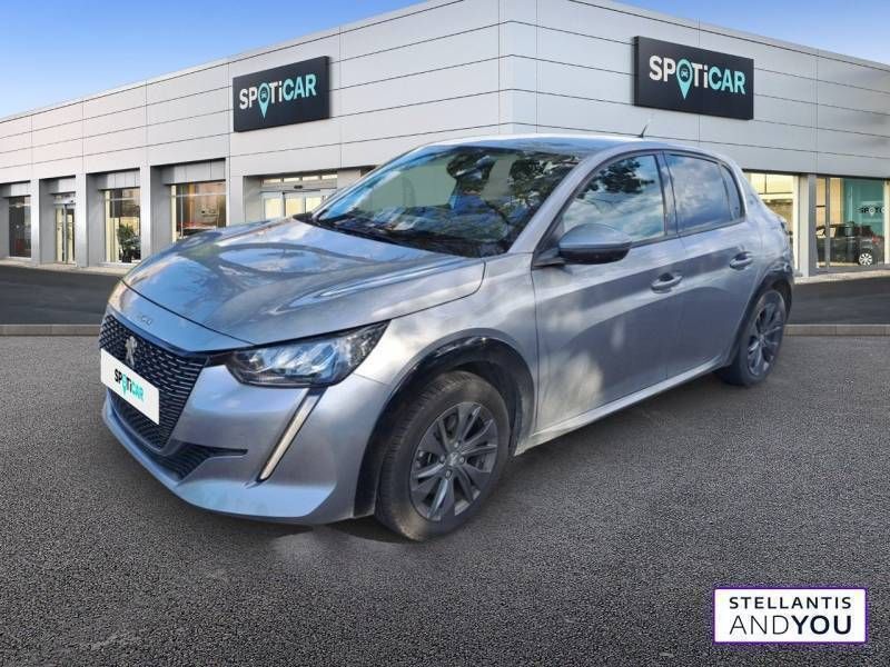 Gris Utilisé 2022 Peugeot e-208 Allure Citadine | 15 980 € (Bon prix) - Image 1/3