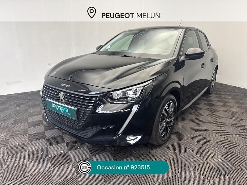 Noir Utilisé 2023 Peugeot 208 Business-Line Citadine | 14 480 € (Bon prix) - Image 1/4