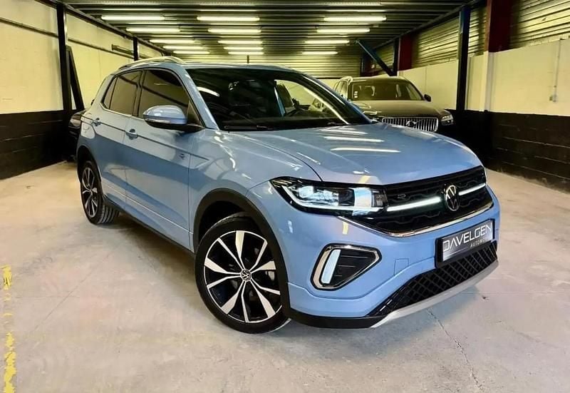 Bleu Occasion 2024 VW T-Cross R-line SUV | 21 990 € (Super prix) - Image 1/4
