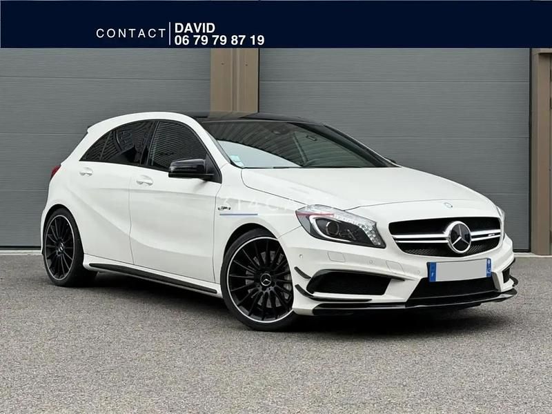 Blanc Utilisé 2013 Mercedes A45 AMG AMG Berline | 25 990 € (Prix juste) - Image 1/4