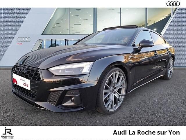 Noir mythique métallisé Occasion 2025 Audi A5 Sportback S-Line Citadine | 54 990 € (Prix cher) - Image 1/4