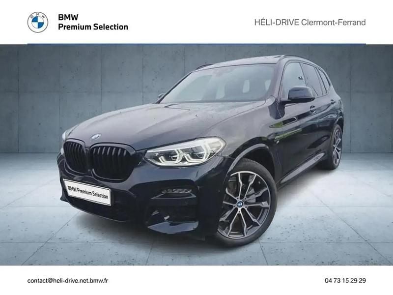 Noir Utilisé 2021 BMW X3 M Sport SUV | 44 990 € (Prix juste) - Image 1/4