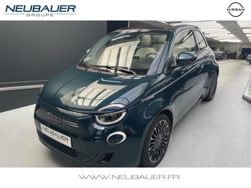 Noir Utilisé 2022 Fiat 500e La Prima Cabriolet | 21 970 € (Prix assez cher) - Image 1/4