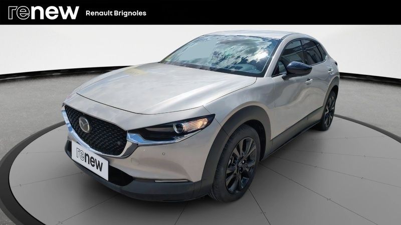 Blanc Utilisé 2023 Mazda CX-30 Homura-Line SUV | 24 990 € (Prix juste) - Image 1/4
