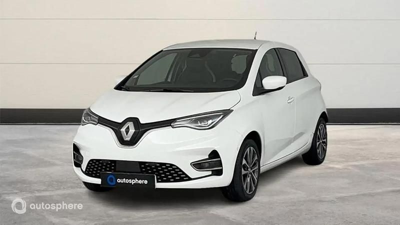 Blanc Utilisé 2021 Renault Zoe Intens Citadine | 13 499 € (Prix juste) - Image 1/4