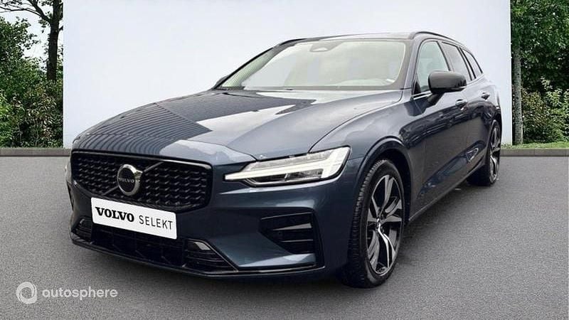 Bleu Utilisé 2025 Volvo V60 Plus Break | 48 500 € (Prix juste) - Image 1/4
