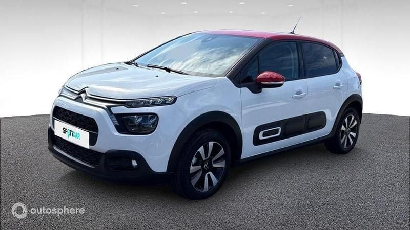 Blanc Utilisé 2023 Citroën C3 PureTech Citadine | 12 779 € (Prix juste) - Image 1/4