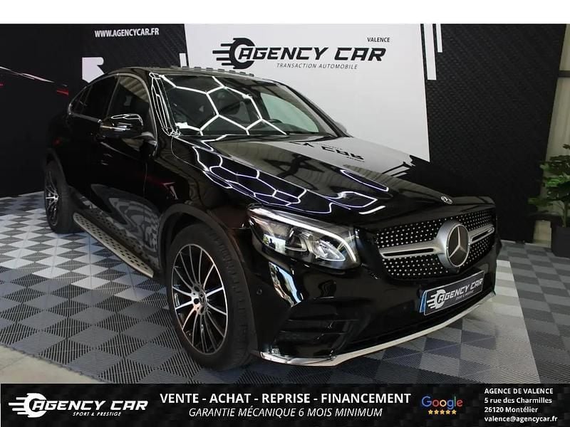 Noir Utilisé 2017 Mercedes GLC220 Sportline Coupé | 30 990 € (Prix juste) - Image 1/4