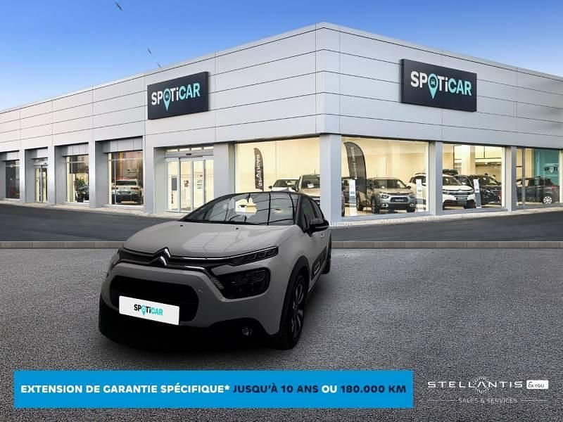 Blanc Utilisé 2021 Citroën C3 PureTech Citadine | 10 990 € (Prix juste) - Image 1/4