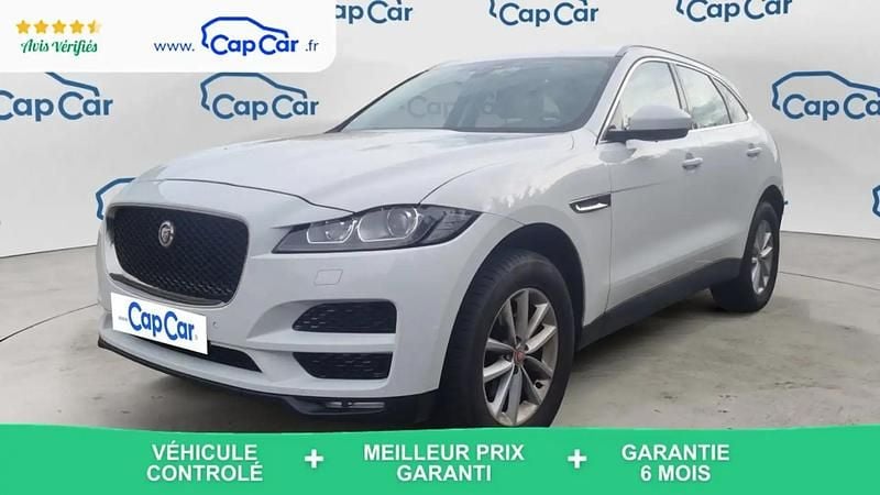 Blanc Occasion 2017 Jaguar F-Pace Prestige SUV | 17 390 € (Bon prix) - Image 1/4