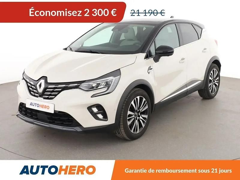 Blanc Utilisé 2020 Renault Captur Initiale Paris SUV | 18 890 € (Prix juste) - Image 1/2