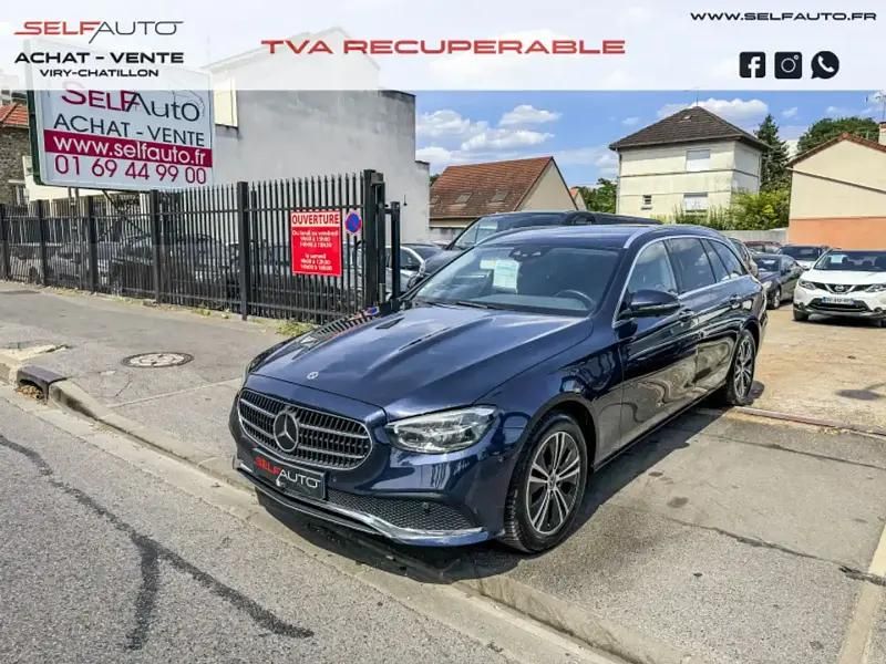 Bleu Utilisé 2023 Mercedes E220 Avantgarde Break | 24 300 € (Prix juste) - Image 1/4