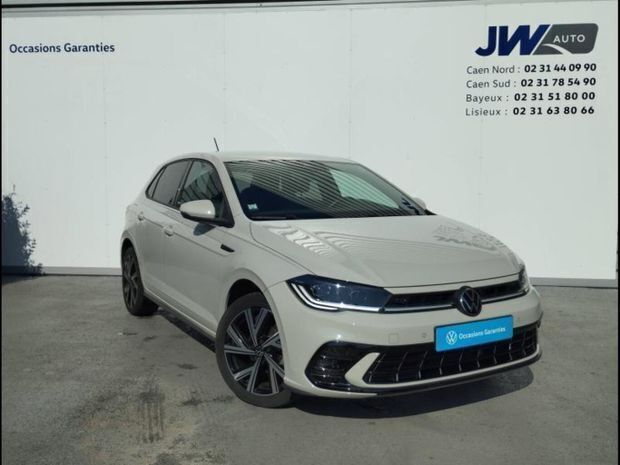 Gris Utilisé 2022 VW Polo R-line | 18 880 € (Prix juste) - Image 1/4