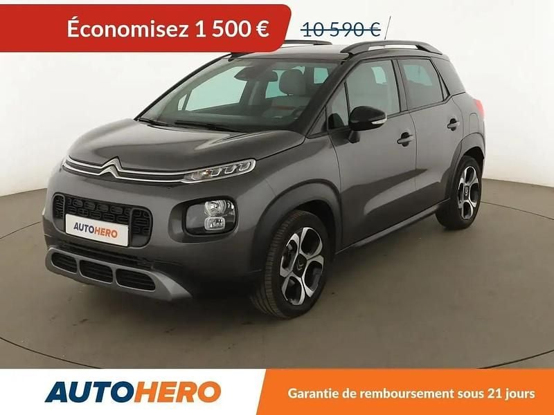 Gris Occasion 2020 Citroën C3 Aircross PureTech SUV | 9 090 € (Bon prix) - Image 1/2