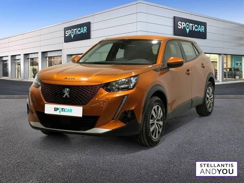 Orange Utilisé 2021 Peugeot e-2008 Active SUV | 15 490 € (Bon prix) - Image 1/4