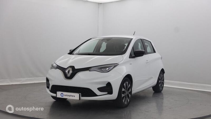 Blanc glacier Utilisé 2021 Renault Zoe LIMITED Citadine | 13 999 € (Prix juste) - Image 1/4