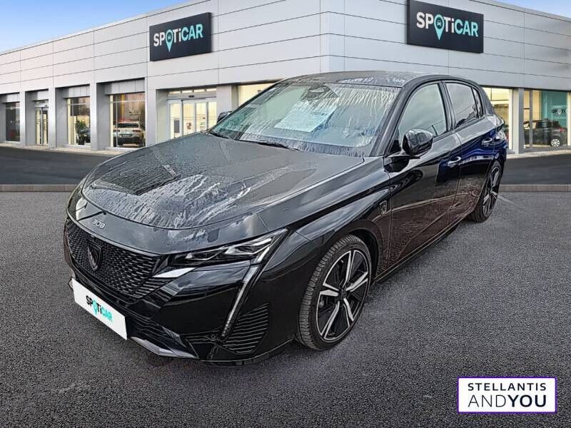 Noir Utilisé 2023 Peugeot 308 GT Berline | 25 090 € (Prix cher) - Image 1/4