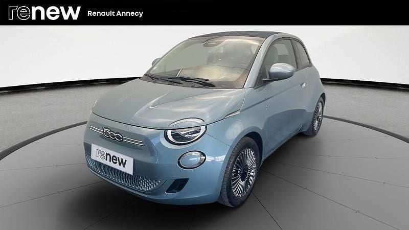 Bleu Utilisé 2021 Fiat 500e Cabriolet | 15 990 € (Bon prix) - Image 1/4