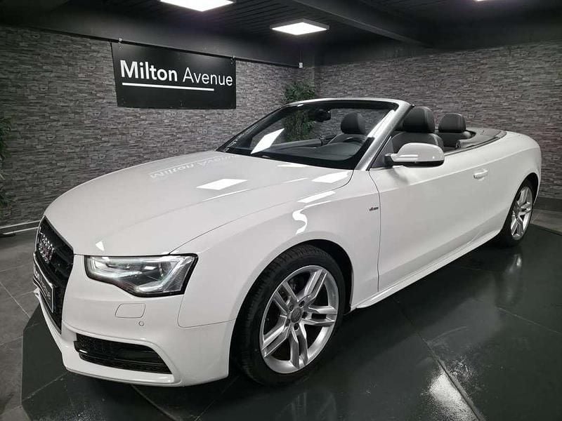 Occasion Audi A5 Cabriolet S-Line 170 ch (125 kW) 2014 Blanc Cabriolet