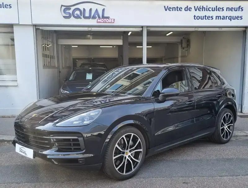 Bleu Utilisé 2018 Porsche Cayenne SUV | 58 800 € - Image 1/4