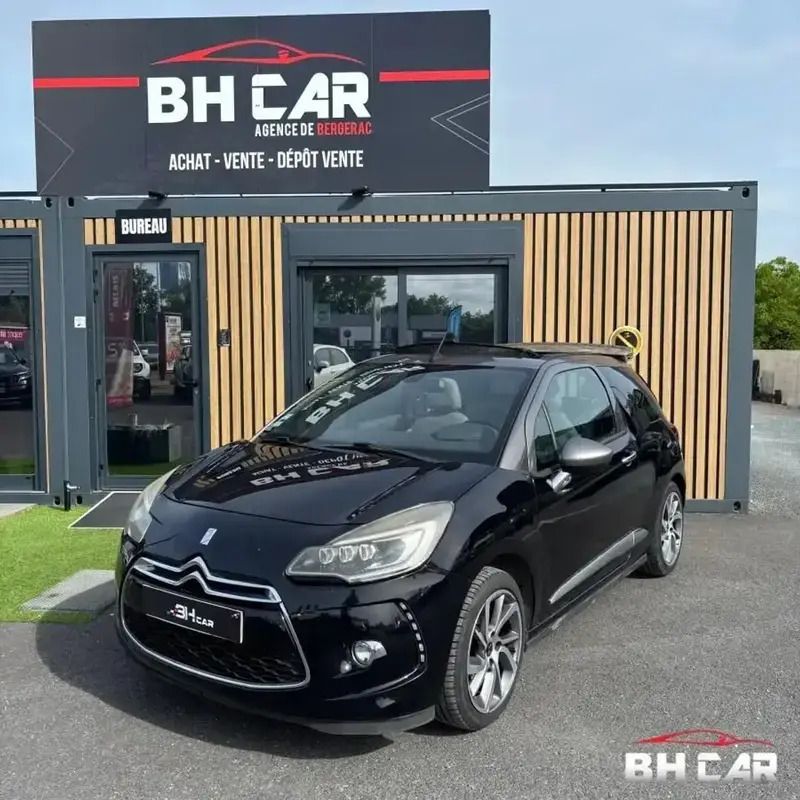 Noir Utilisé 2015 DS Automobiles DS3 Cabriolet Cabriolet | 12 490 € - Image 1/4