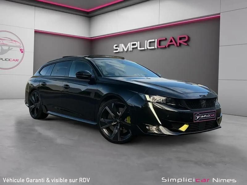 Noir Utilisé 2021 Peugeot 508 Break | 25 980 € - Image 1/4