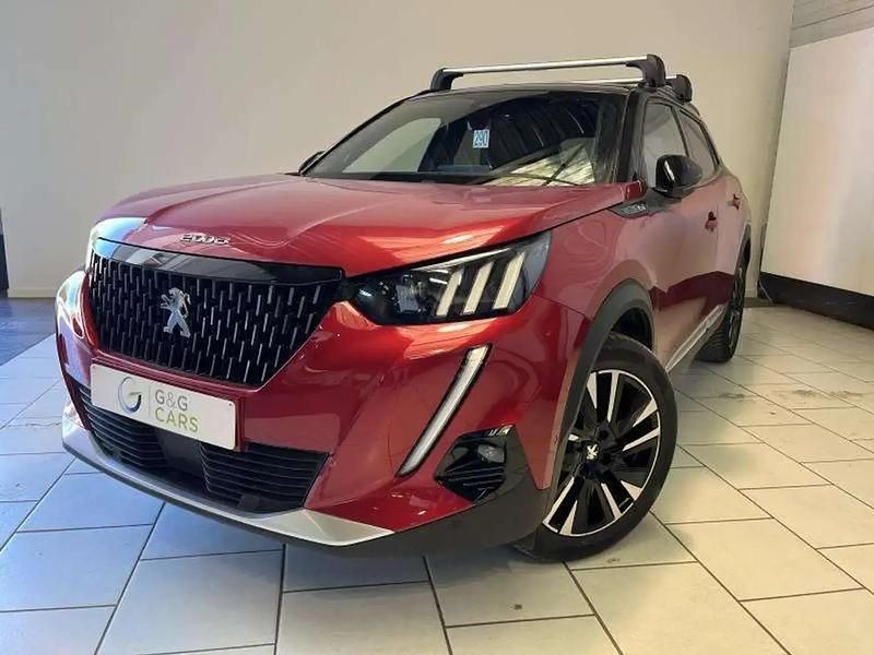 Rouge Utilisé 2021 Peugeot 2008 GT SUV | 19 990 € (Prix cher) - Image 1/4