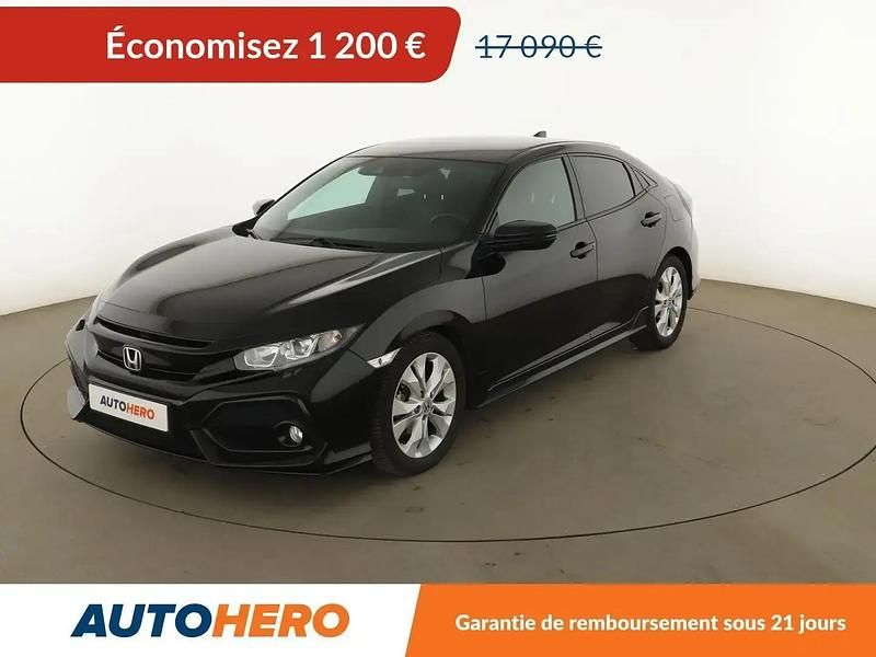 Noir Occasion 2019 Honda Civic Dynamic Berline | 15 890 € (Bon prix) - Image 1/2