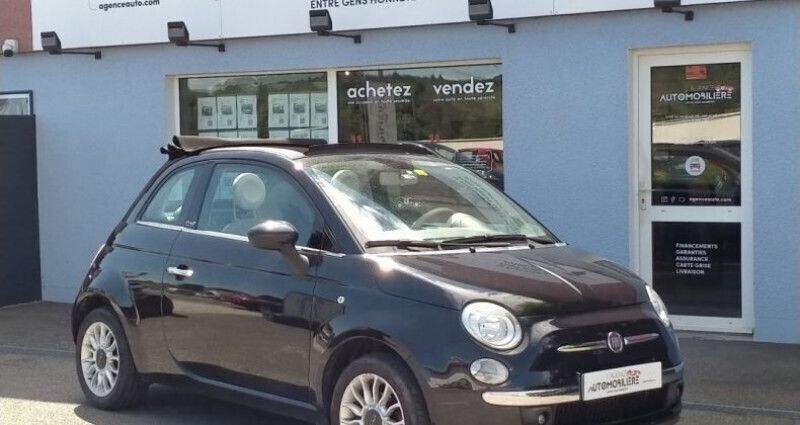Utilisé 2010 Fiat 500C Lounge Cabriolet | 6 990 € (Prix juste) - Image 1/4