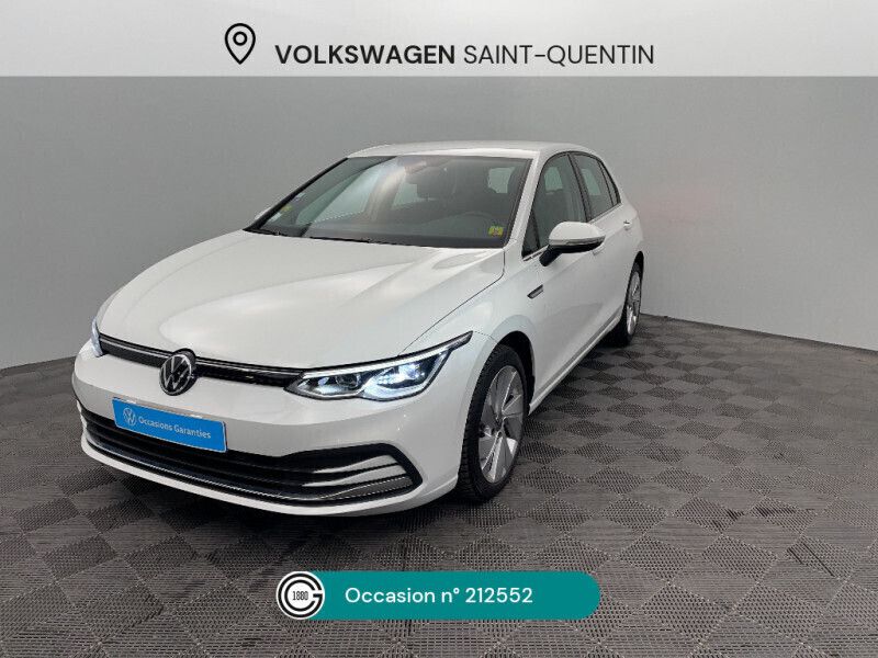 Blanc Occasion 2020 VW Golf VIII Style Break | 21 990 € (Prix juste) - Image 1/4