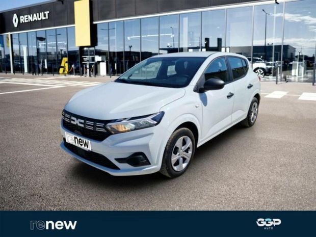Blanc Utilisé 2023 Dacia Sandero Essentiel Citadine | 12 990 € (Bon prix) - Image 1/4