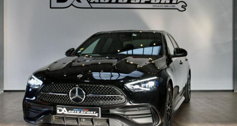 Noir Utilisé 2022 Mercedes C220 AMG line Berline | 38 990 € (Prix assez cher) - Image 1/4