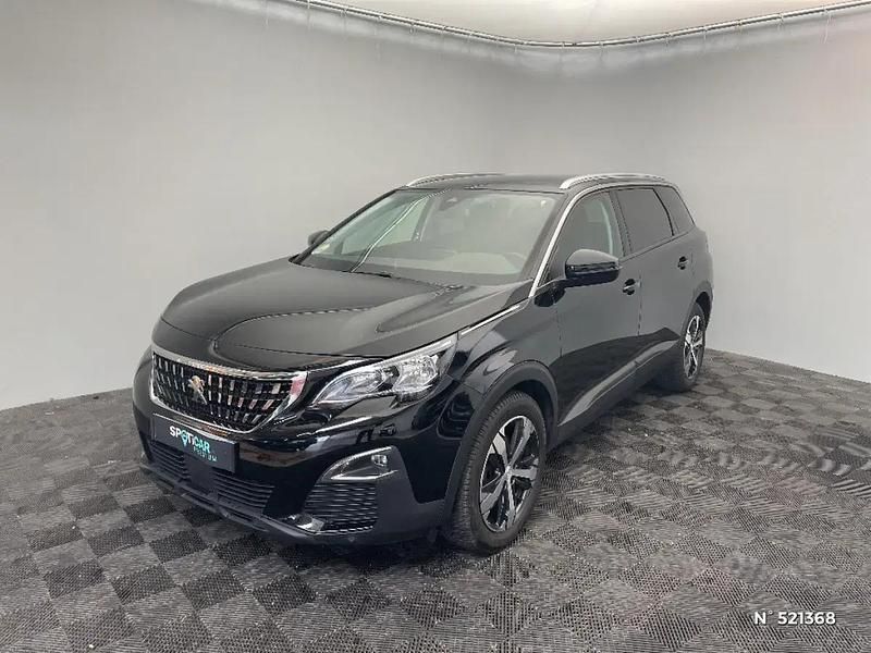 Noir Utilisé 2020 Peugeot 5008 Business-Line Monospace | 18 880 € (Super prix) - Image 1/4