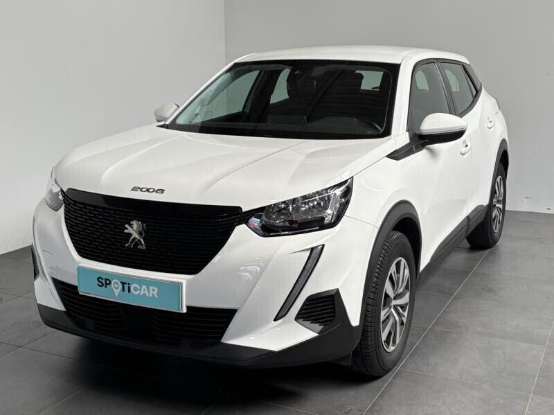 Blanc Utilisé 2021 Peugeot 2008 Active SUV | 15 990 € (Prix juste) - Image 1/4