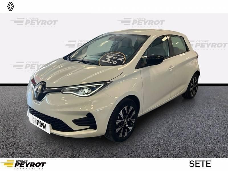 Blanc Utilisé 2022 Renault Zoe Evolution Citadine | 12 350 € (Bon prix) - Image 1/4
