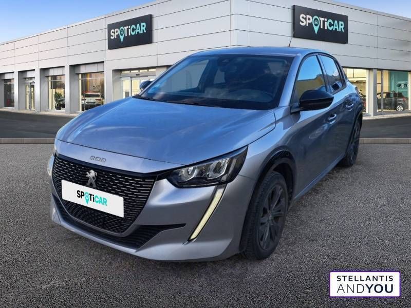 Gris Utilisé 2022 Peugeot e-208 Style Citadine | 15 590 € (Bon prix) - Image 1/3